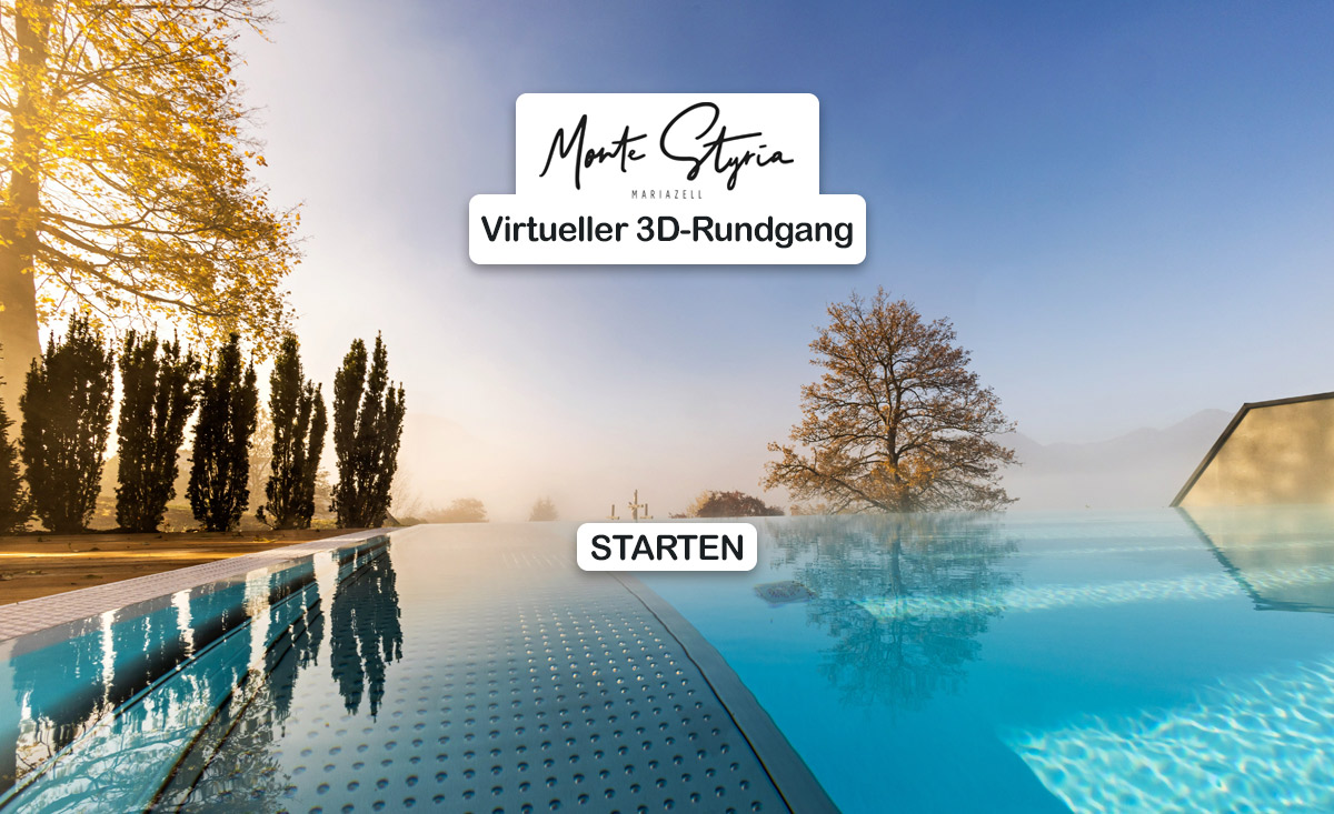 3D-Rundgang Montestryria Mariazell Chalets Suiten Steiermark