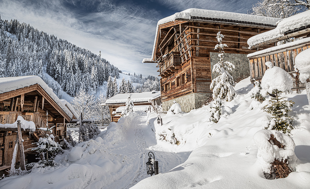 Skiurlaub und romantischer Winter in den Prechtlgut Chalets Wagrain