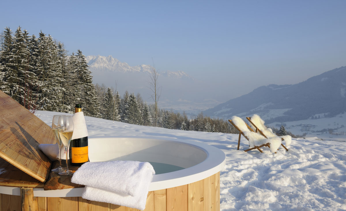 Chalets mit Hot Tub oder Whirlpool