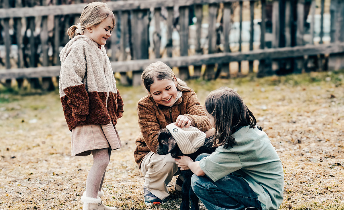 Kinder Steichelzoo Naturhof Eibl