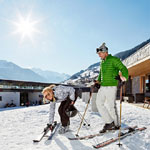 Chalets direkt an der Skipiste