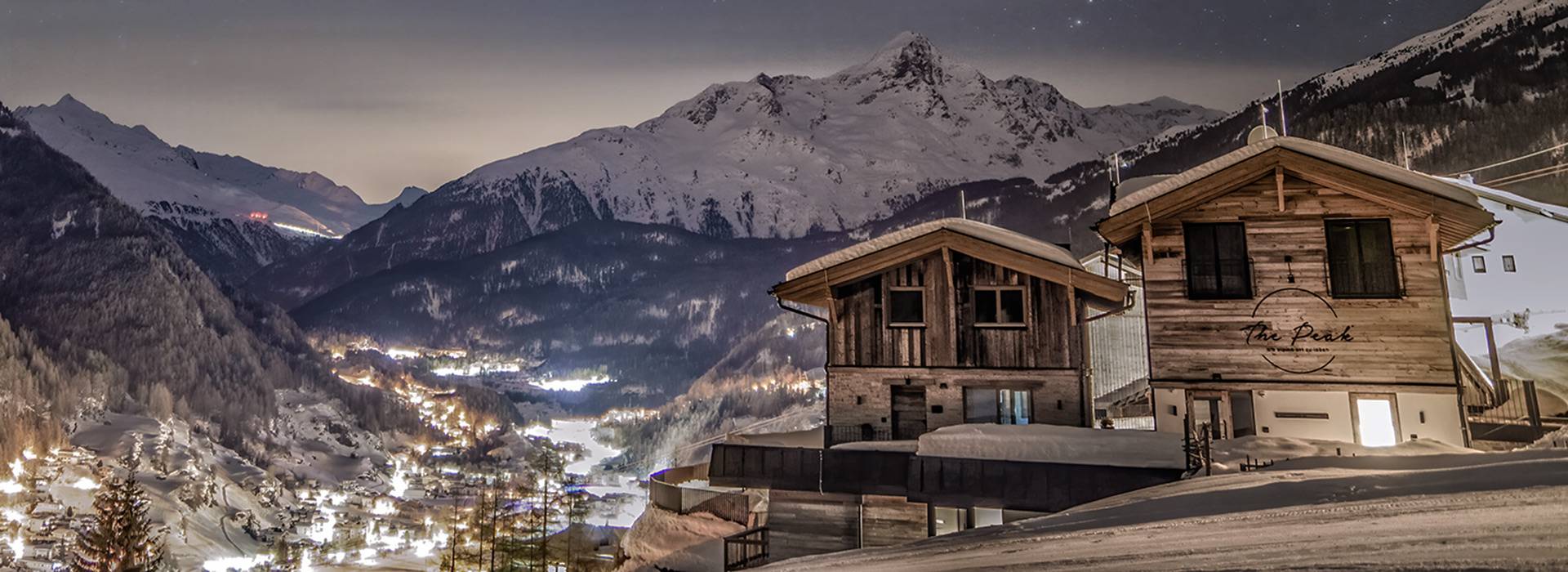 The Peak Luxuschalets Sölden im Ötztal - Urlaub mit Hund im Chalet Skiurlaub Hund Sölden The Peak Chalets
