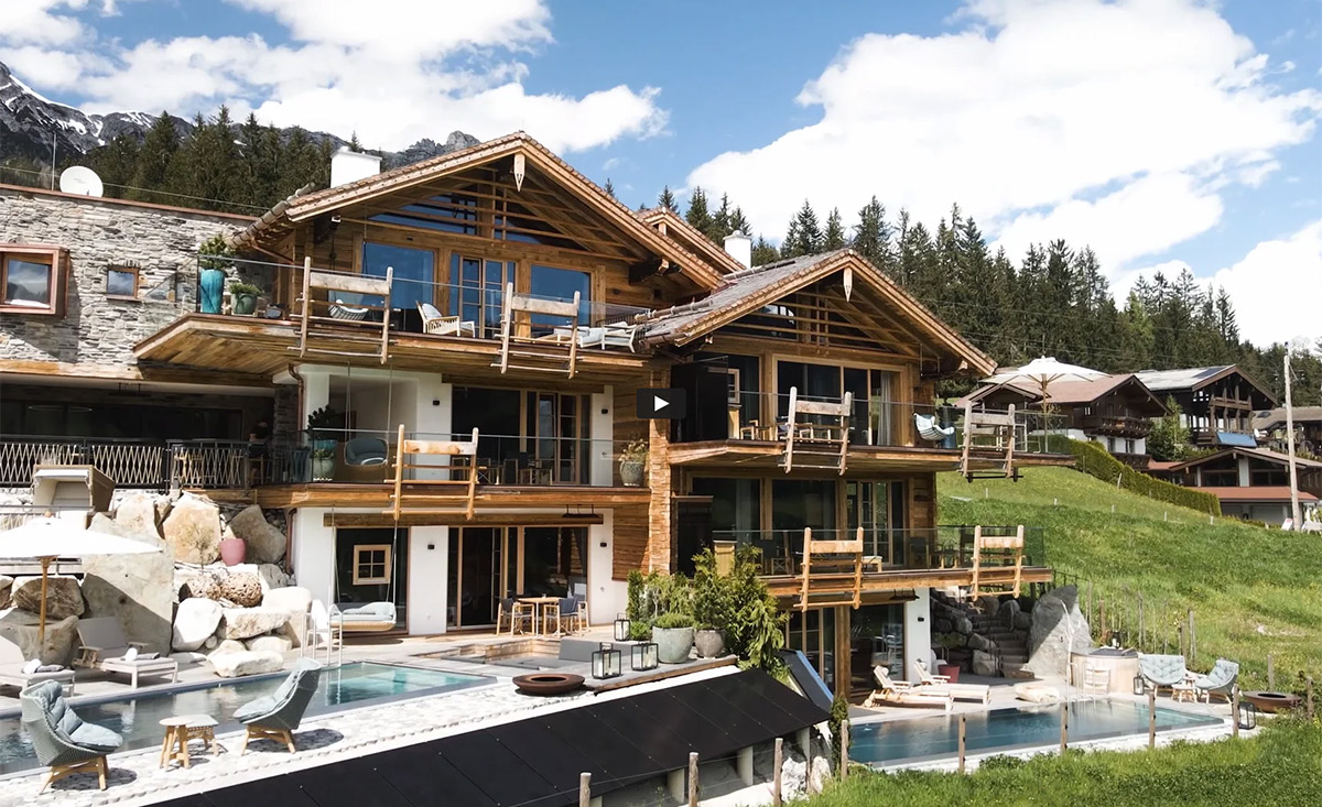 Video der SENHOOG Luxus-Chalets in Leogang