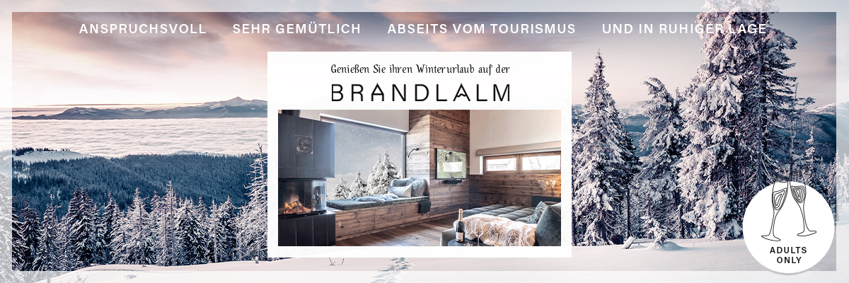 Brandlalm - Adults Only Chalets Winterurlaub Lavanttal Kärnten