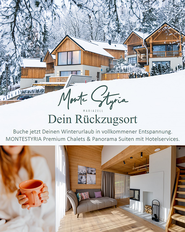 Montestyria Mariazell - Winterurlaub Premium Chalets Suiten Mariazeller Land